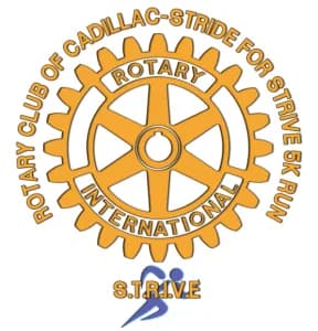 2026 ROTARY STRIDE FOR S.T.R.I.V.E. 5K logo