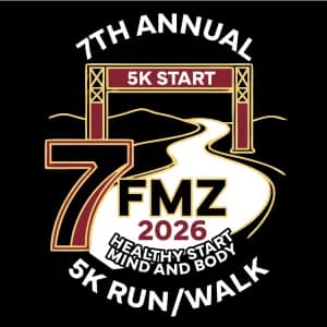 First Mount Zion Baptist Church 7th Annual Healthy Start Mind & Body 5K Run/Walk & Kids Fun Run 2026 logo