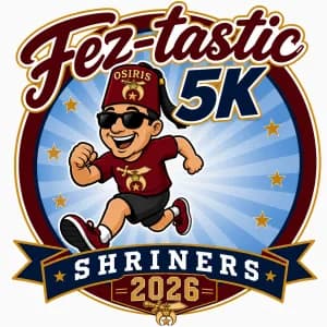 Shriners 5K 2026 logo