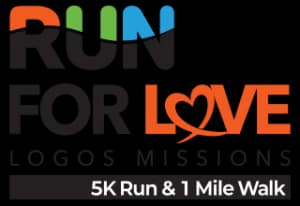 2026 LOGOS MISSIONS RUN FOR LOVE logo