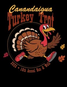 Canandaigua Turkey Trot 5k Fun Run 2026 logo