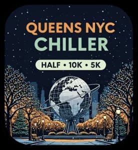 Queens NYC Chiller Half • 10K • 5K 2026 logo