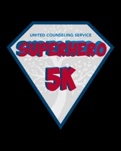 UCS Superhero 5K and Kids' Dash 2026 logo