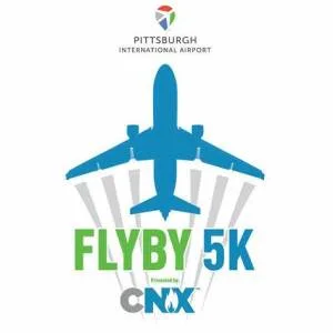 Flyby 5k 2026 logo