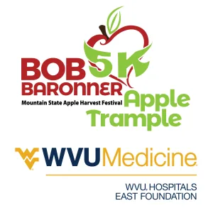 WVU Hospitals East Foundation Bob Baronner Apple Trample 5k 2026 logo