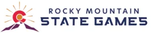 Rocky Mountain State Games - Swim / Run 2026 logo