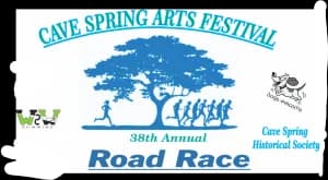 Cave Spring Arts Festival 5K & 1M 2026 logo