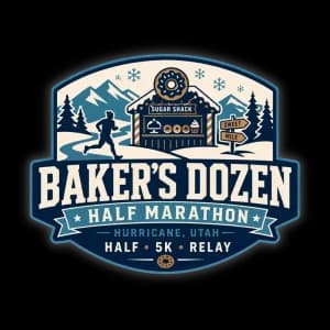 Baker's Dozen Half Marathon, Relay, & 5K 2026 logo