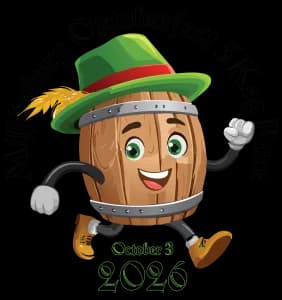 Mifflinburg 5Keg Race 2026 logo