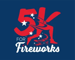 5K for Fireworks 2026 logo