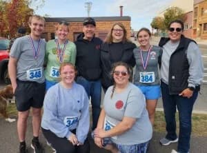Central Upper Peninsula CISM Donut Dash Presented by the Ben Lauren Memorial Foundation 2026 logo