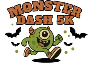 Monster Dash 5K 2026 logo
