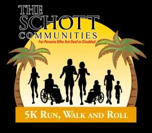 The Schott Communities 5K Run, Walk, and Roll 2026 logo