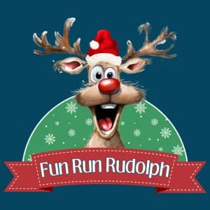 Fun Run Rudolph 2026 logo