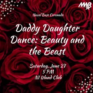 Daddy Daughter Dance: Beauty and the Beast 2026 logo
