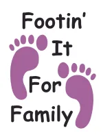 Footin' It For Family 5k 2026 logo