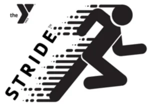 YMCA STRIDE Boy’s Running & Character Fitness Program 2026 logo