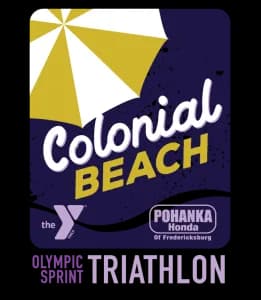 Colonial Beach Triathlon 2026 logo