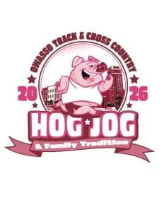 Owasso Hog Jog 2026 logo