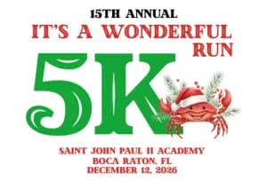 It's A Wonderful Run 5K 2026 logo