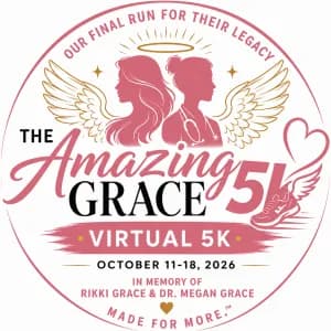 The Amazing Grace Virtual 5k 2026 logo