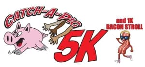 Catch-A-Pig 5K & 1K Bacon Stroll 2026 logo