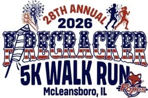 28th Annual Firecracker 5k 2026 logo