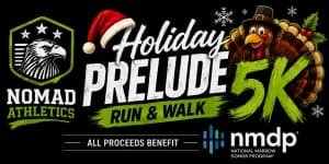 NOMAD Holiday Prelude 5K 2026 logo
