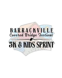 Barrackville Covered Bridge Festival 5K Run/Walk & Kids Sprint 2026 logo