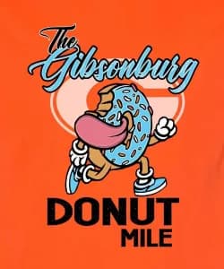 The Gibsonburg Donut Mile 2026 logo