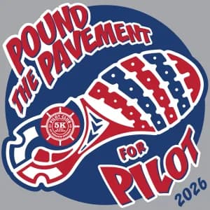 POUND The PAVEMENT For Pilot Club of Denham Springs 5K & Fun Run 2026 logo