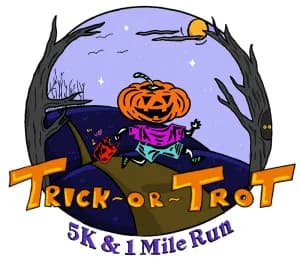 Trick or Trot 5K & 1 Mile Walk 2026 logo
