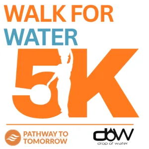 Walk for Water 5k Santa Barbara 2026 logo