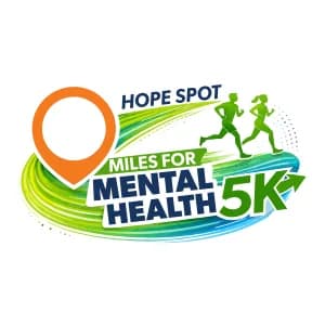Miles for Mental Health 5K hosted by Hope Spot 2026 logo