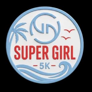SUPER GIRL 5K - Virginia Beach 2026 logo