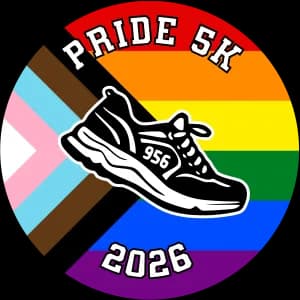 Pride 5k in the Rio Grande Valley 2026 logo