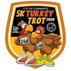 City of Commerce 5K Turkey Trot 2026 logo