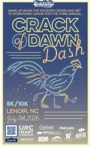 Crack Of Dawn Dash 2026 logo