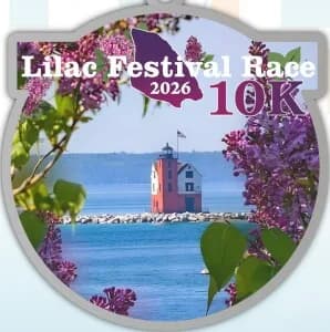 Mackinac Island Lilac Festival 10K 2026 logo