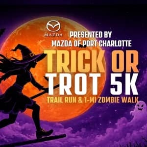 Trick or Trot 5K - Presented by Mazda of Port Charlotte 2026 logo