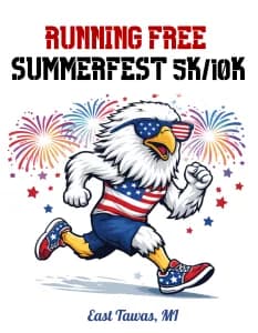 Tawas Bay Summerfest 5k/10k 2026 logo