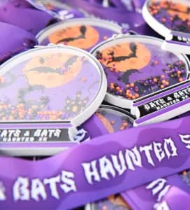 Cats & Bats Haunted 5K 2026 logo