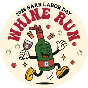 SARR Labor Day Whine Run 2026 logo