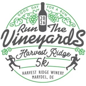 Run the Vineyards - Harvest Ridge Winery 5K 2026 logo