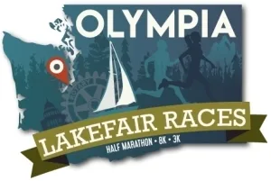 Olympia Lakefair Races - Half Marathon, 8K & 3K 2026 logo