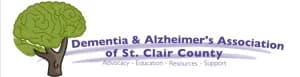 Dementia and Alzheimer's Association of St. Clair County 5K Run/Walk - "Find the Cure 2026 logo
