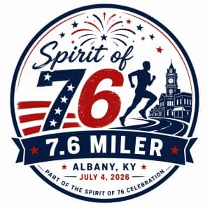 Spirit of 76: 7.6 Miler 2026 logo