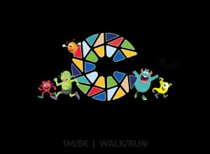 Ghosts and Goblins 1M/5K Walk/Run 2026 logo