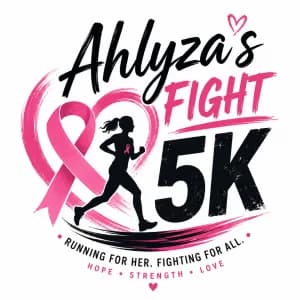 Ahlyza's Fight 5K 2026 logo