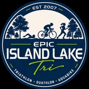 Epic Races' Island Lake Triathlon, Duathlon, Aquabike 2026 logo